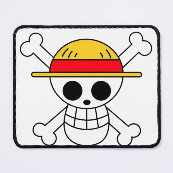 Item preview, Minimalist Straw Hat Pirate Crew Jolly Roger Emblem designed and sold by Snowdog-Art.