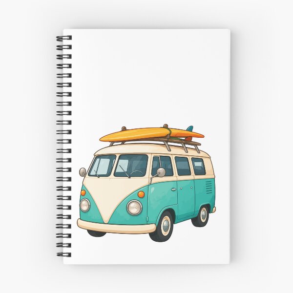 Item preview, Retro Surf Van Adventure Sticker designed and sold by RidaSalArt.
