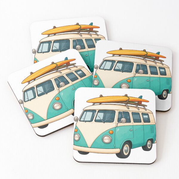 Item preview, Retro Surf Van Adventure Sticker designed and sold by RidaSalArt.