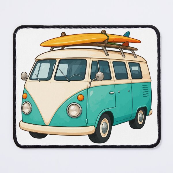 Item preview, Retro Surf Van Adventure Sticker designed and sold by RidaSalArt.