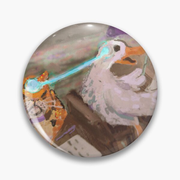 Item preview, The cat tries to use telepathy to cheat on the test, but the duck didnt study either. designed and sold by guilhernunes.