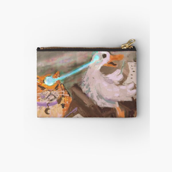 Item preview, The cat tries to use telepathy to cheat on the test, but the duck didnt study either. designed and sold by guilhernunes.