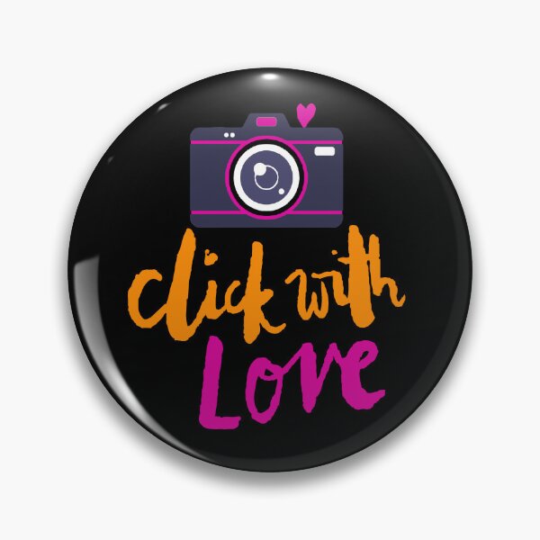Item preview, Click With Love Cute Romantic Photography Camera Lover Gift designed and sold by ShetuAhsan.