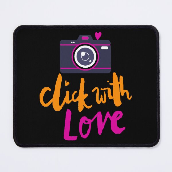 Item preview, Click With Love Cute Romantic Photography Camera Lover Gift designed and sold by ShetuAhsan.