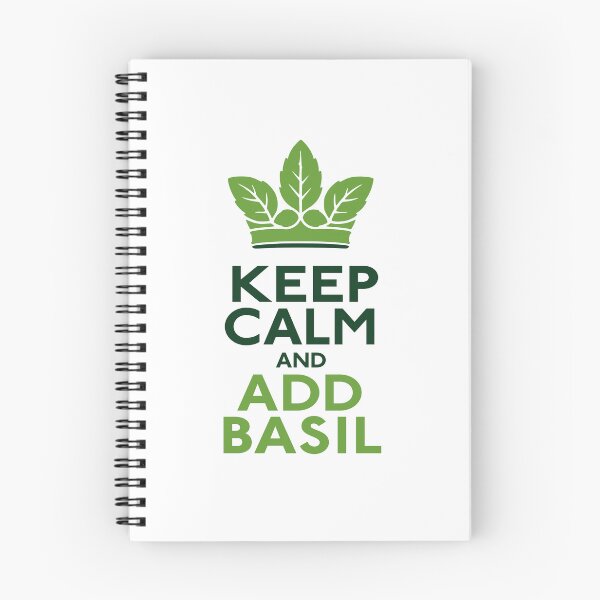 Item preview, Keep Calm And Add Basil Herb Italian Chef designed and sold by AntiqueImages.