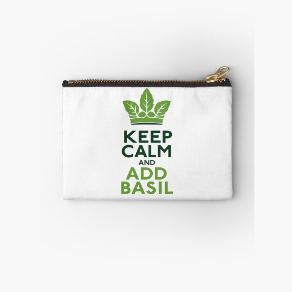Item preview, Keep Calm And Add Basil Herb Italian Chef designed and sold by AntiqueImages.