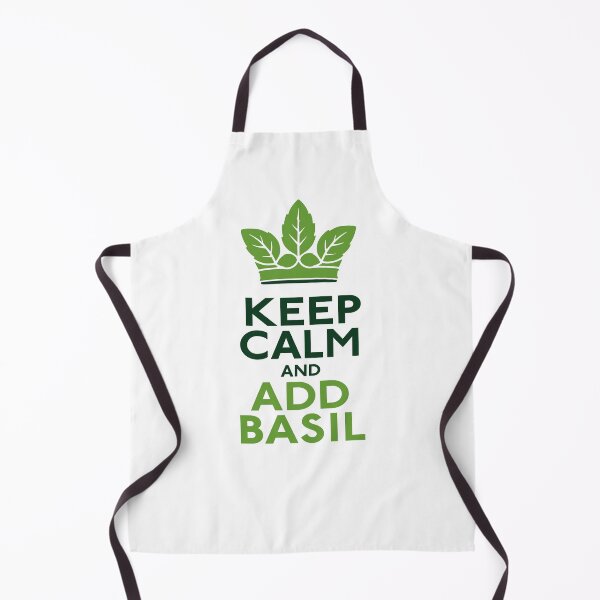 Item preview, Keep Calm And Add Basil Herb Italian Chef designed and sold by AntiqueImages.