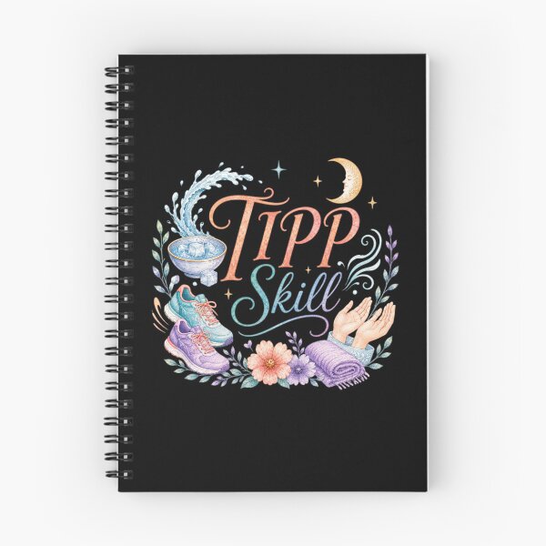 Item preview, TIPP Skill DBT Distress Tolerance Mental Health Sticker designed and sold by ArcanePrintsxo.