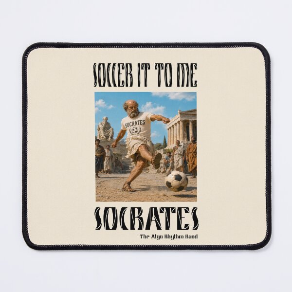 Item preview, Soccer It To Me, Socrates designed and sold by EyeMagined.