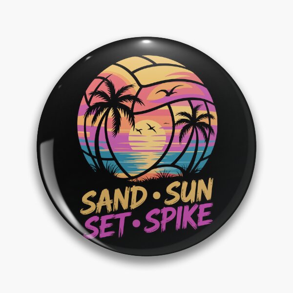 Item preview, Tropical Sunset Volleyball  designed and sold by jkrphoto.