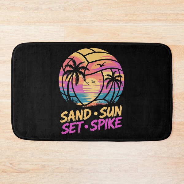Item preview, Tropical Sunset Volleyball  designed and sold by jkrphoto.