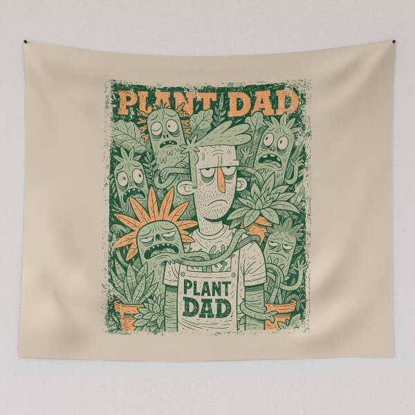 Item preview, Reluctant Plant Dad designed and sold by SignumShop.