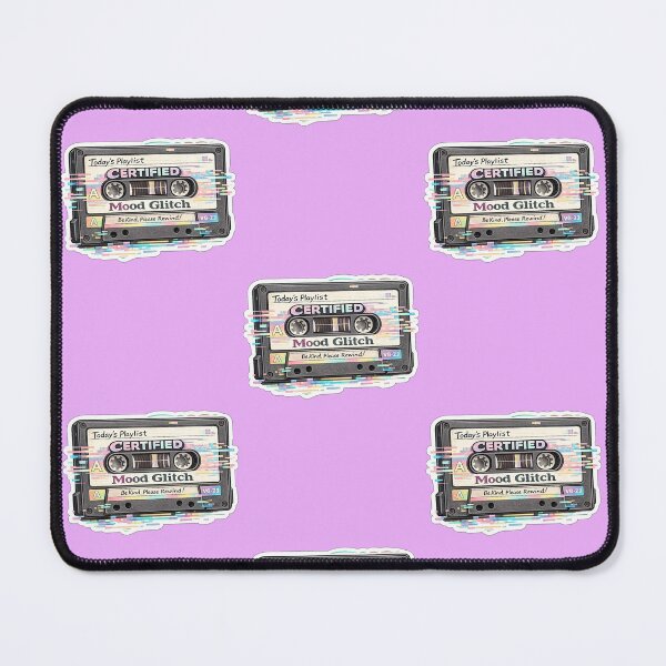 Item preview, Certified Mood Glitch VHS Cassette Sticker designed and sold by AuudiVasustudio.