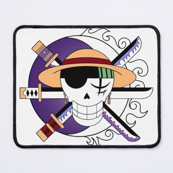 Item preview, Cross Katana First Mate Skull Logo with Purple Background designed and sold by Snowdog-Art.