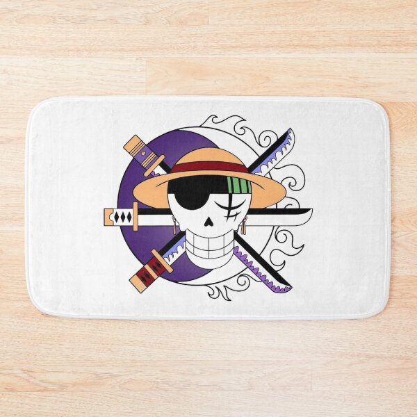 Item preview, Cross Katana First Mate Skull Logo with Purple Background designed and sold by Snowdog-Art.