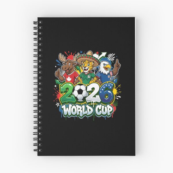 Item preview, 2026 World Cup Mascots Graphic Design designed and sold by JeffreyMusgrave.