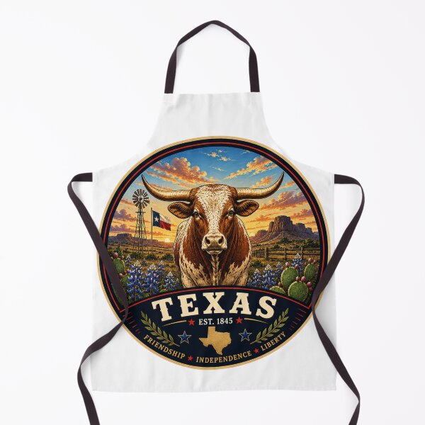 Item preview, Texas Retro State Badge – Vintage Travel Graphic designed and sold by Mac Sketches.