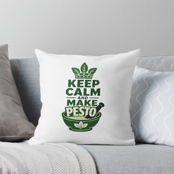 Item preview, Keep Calm Make Pesto Funny Cooking Foodie Chef designed and sold by AntiqueImages.