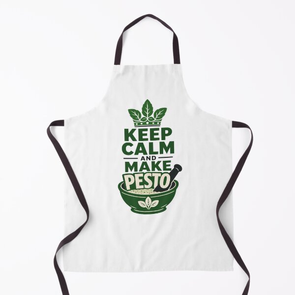 Item preview, Keep Calm Make Pesto Funny Cooking Foodie Chef designed and sold by AntiqueImages.