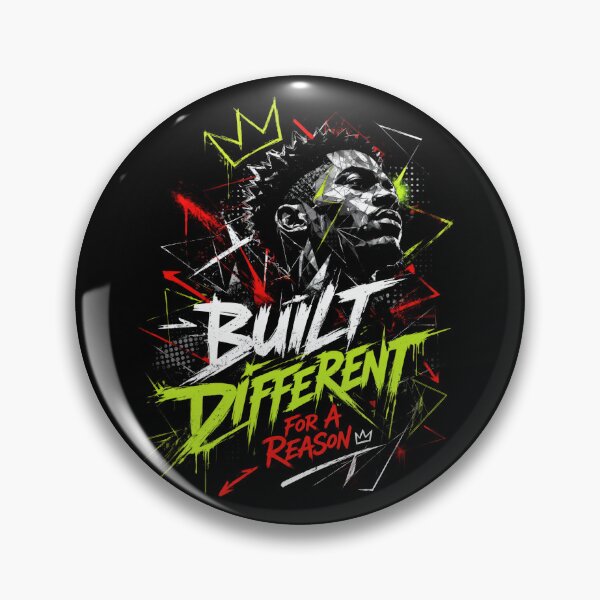 Item preview, T-Shirt - Sticker - Built Different for a Reason designed and sold by ForeverPrintsOK.