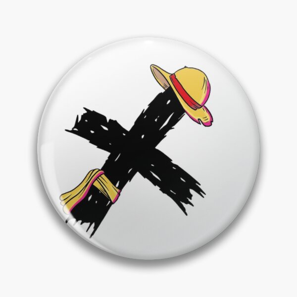Item preview, Rough Brush Splatter Cross with Hanging Straw Hat designed and sold by Snowdog-Art.