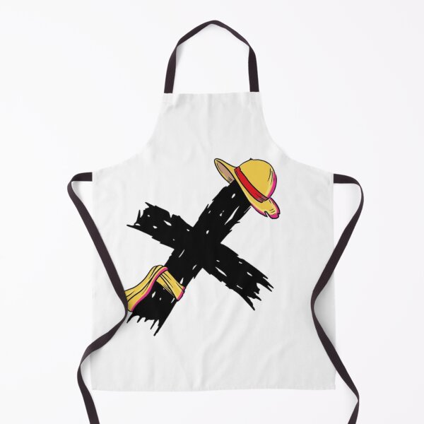 Item preview, Rough Brush Splatter Cross with Hanging Straw Hat designed and sold by Snowdog-Art.