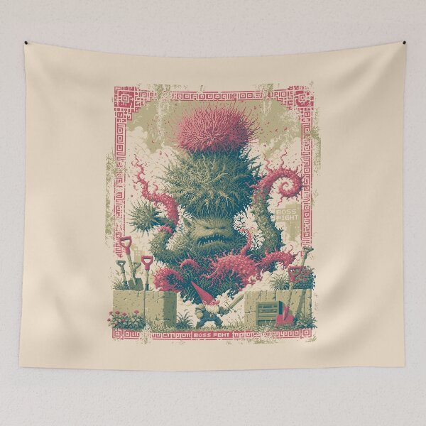 Item preview, Boss Fight vs. Invasive Weeds designed and sold by SignumShop.