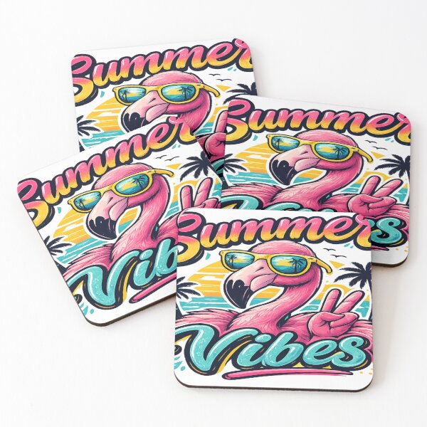 Item preview, Flamingo Summer Vibes designed and sold by DazzleKitty.
