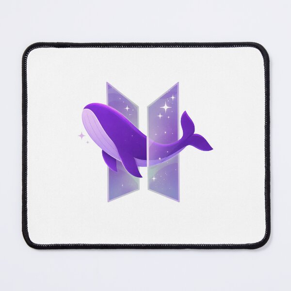 Item preview, BTS Purple Whale Shirt, Kpop Aesthetic Graphic Tee, Soft Gradient Fan Design, Comfort Colors Shirt designed and sold by BerryHand.