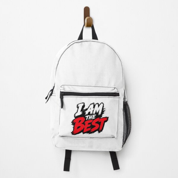 Item preview, I Am The Best Brush Typography Sticker | Bold Motivational Streetwear T-Shirt Design designed and sold by LarkLeaf.