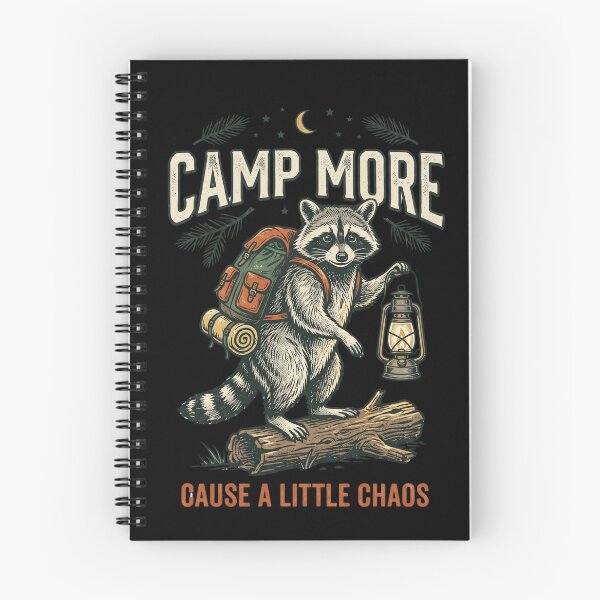 Item preview, Camp More, Camping Raccoon designed and sold by Roy & Tiffany.
