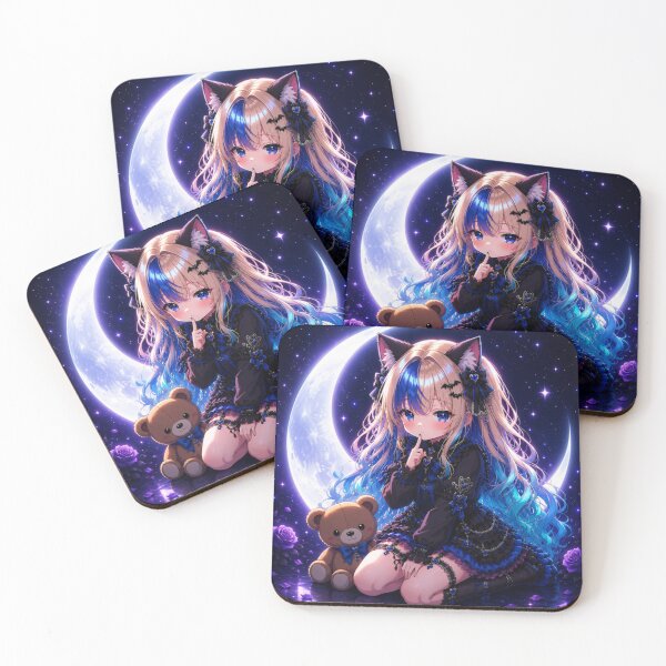 Item preview, Shy Gothic Lolita Neko Girl designed and sold by Revyra Design .