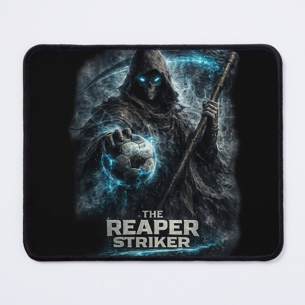 Item preview, The Reaper Striker Dark Fantasy Soccer Art designed and sold by LegendCourt.