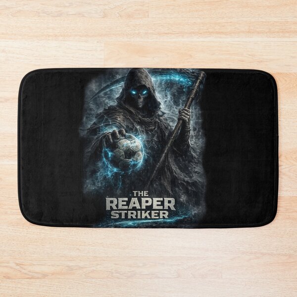 Item preview, The Reaper Striker Dark Fantasy Soccer Art designed and sold by LegendCourt.