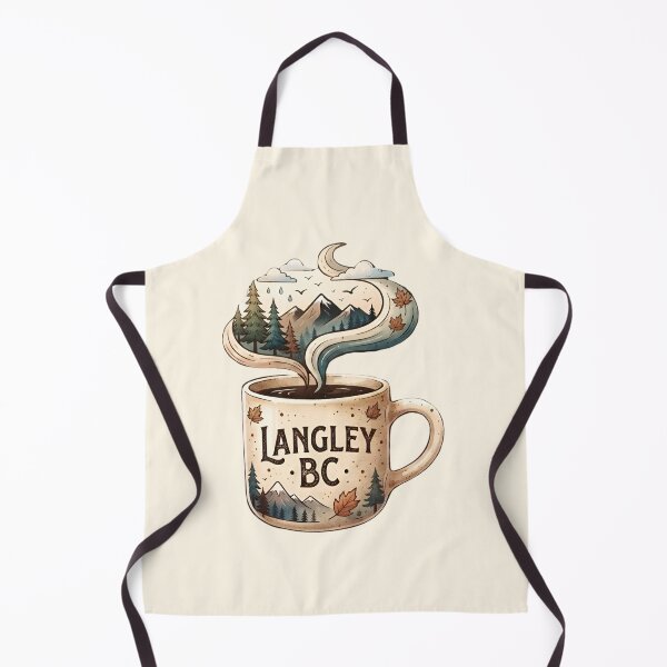 Item preview, Langley BC Rustic Mountain Forest Vintage Artwork designed and sold by JessArty ⭐⭐⭐⭐⭐.