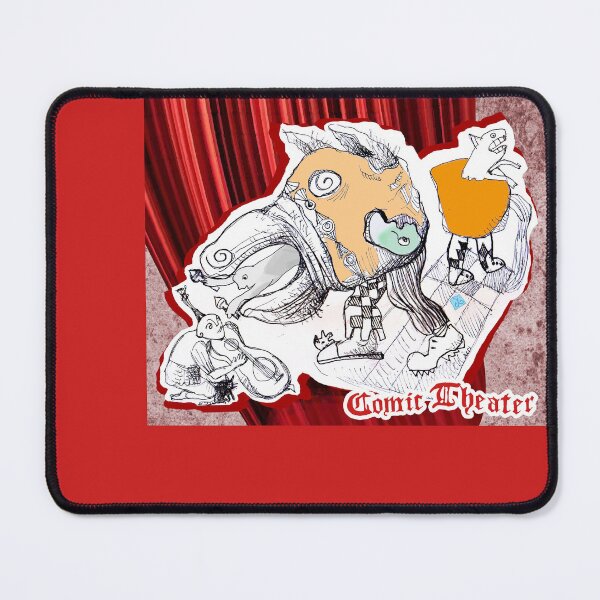 Item preview, Comic Theater - Heads Over Feet (Drawing by ACCI) designed and sold by VanyssaGraphics.