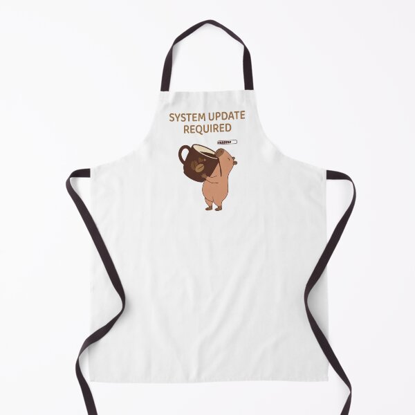 Item preview, System Update Required Capybara. Funny Coffee Lover designed and sold by Sir Capy B.