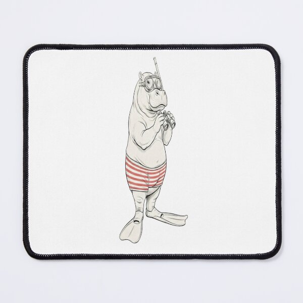 Item preview, Sergeant Hippo: Serious Explorer (Diving Edition) designed and sold by Nakrisa.