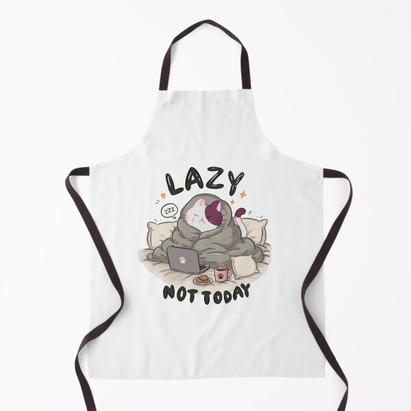 Item preview, A lazy cat—not today designed and sold by Fluffyvenly ✨.