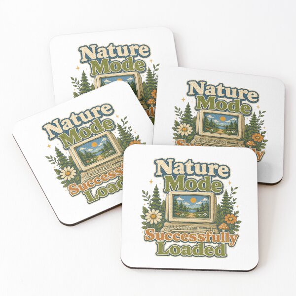 Item preview, Nature Mode Successfully Loaded Retro Computer Outdoor Design designed and sold by GiftLore Studio.
