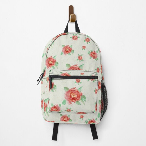 Item preview, Romantic Vintage Red Roses Garden designed and sold by wissal.studio.