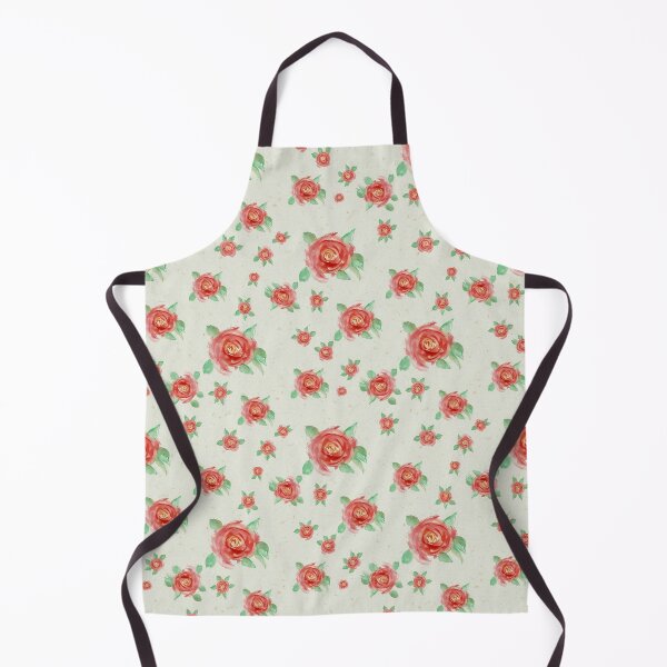 Item preview, Romantic Vintage Red Roses Garden designed and sold by wissal.studio.