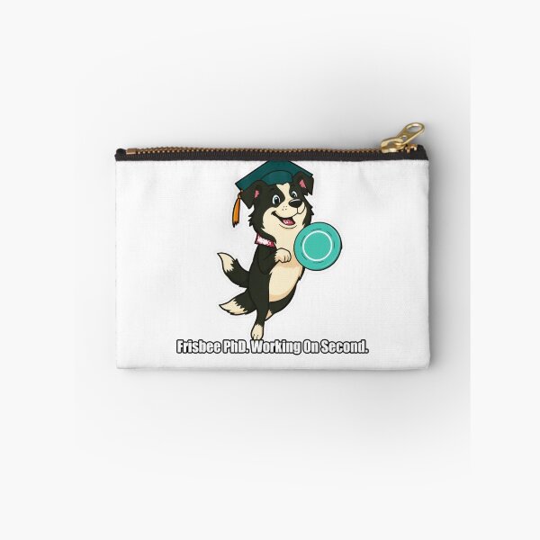 Item preview, Border Collie - Frisbee PhD Working On Second - Funny Border Collie Gift designed and sold by pawdrops.