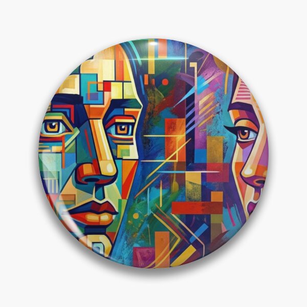Item preview, Geometric duality of faces designed and sold by Sigtrix.