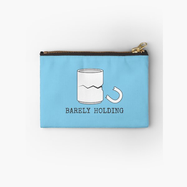 Item preview, BARELY HOLDING - Broken Mug Mental Health designed and sold by Zazz Lee.