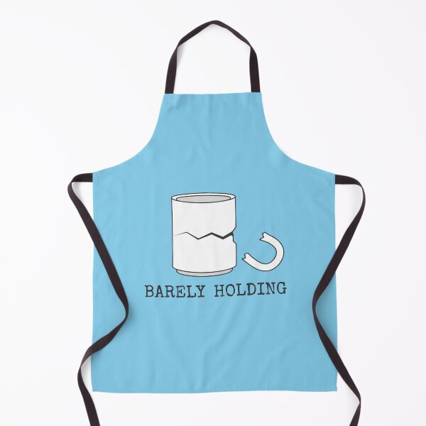 Item preview, BARELY HOLDING - Broken Mug Mental Health designed and sold by Zazz Lee.
