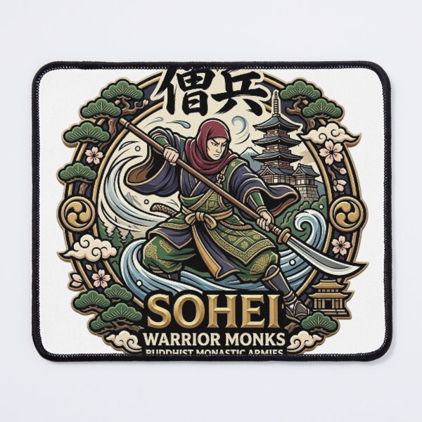 Item preview, SOHEI WARRIOR MONKS designed and sold by likbatonboot.