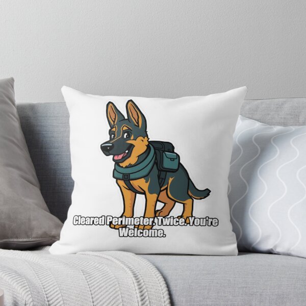 Item preview, German Shepherd - Cleared Perimeter Twice - Funny GSD Gift designed and sold by pawdrops.