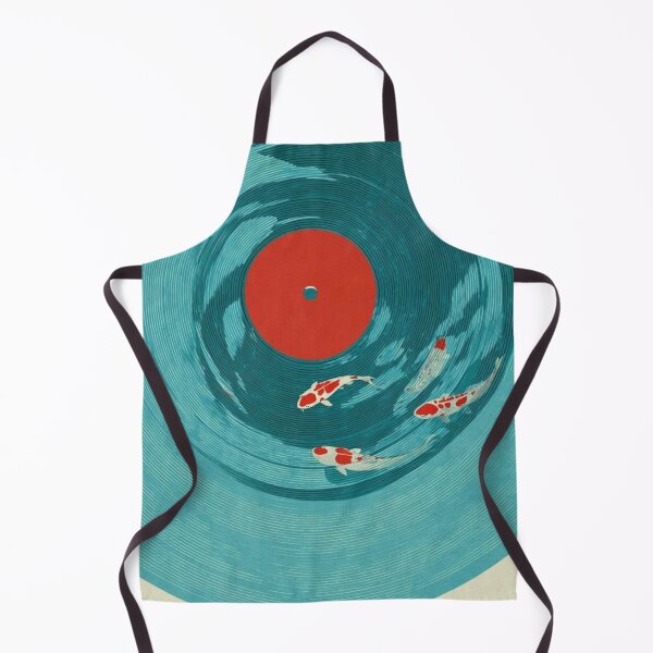 Item preview, Koi Fish Swimming on Vinyl Unique Japanese Inspired Art Print designed and sold by beautyinlove.