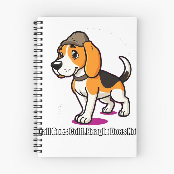 Item preview, Beagle - Trail Goes Cold Beagle Does Not - Funny Beagle Gift designed and sold by pawdrops.